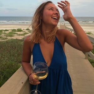 Beautiful Blue Maxi Dress